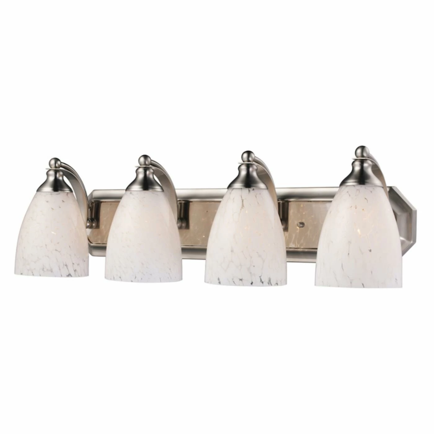 Budget π€© Transitional Elk Lighting Bath And Spa 570-4 Bathroom Vanity Light With Snow White Glass π€© 5 Budget π€© Transitional Elk Lighting Bath And Spa 570-4 Bathroom Vanity Light With Snow White Glass π€© - Image 3