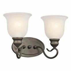 Best reviews of 👏 Traditional Kichler Tanglewood 45902 Vanity - 14.75 In. 😀 -Vaxcel Shop detailKIC3320 1