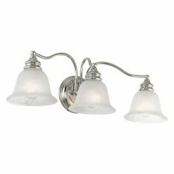 Wholesale 🤩 Livex Lighting Traditional Livex Essex 1353-05 3-Light Bath Light In Chrome 👍 -Vaxcel Shop detailLXL1727