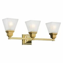 Coupon 🔔 Traditional Livex Lighting Mission 1033 3 Light Bathroom Vanity Light 💯 -Vaxcel Shop detailLXL2646