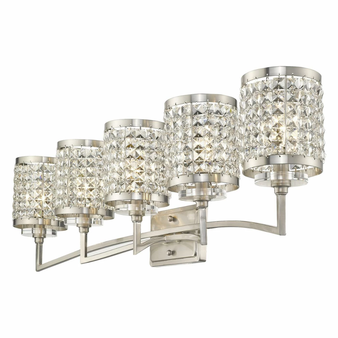 Top 10 π Glam Livex Lighting Grammercy 50565 5 Light Bathroom Vanity Light π 5 Top 10 π Glam Livex Lighting Grammercy 50565 5 Light Bathroom Vanity Light π - Image 3