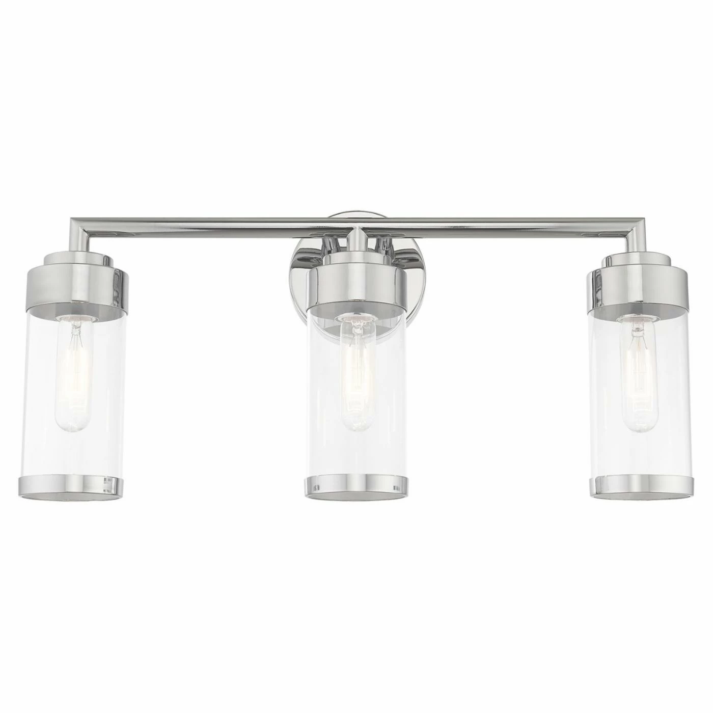 New βοΈ Transitional Livex Lighting Hillcrest 3 Light Bathroom Vanity Light π 4 New βοΈ Transitional Livex Lighting Hillcrest 3 Light Bathroom Vanity Light π - Image 2