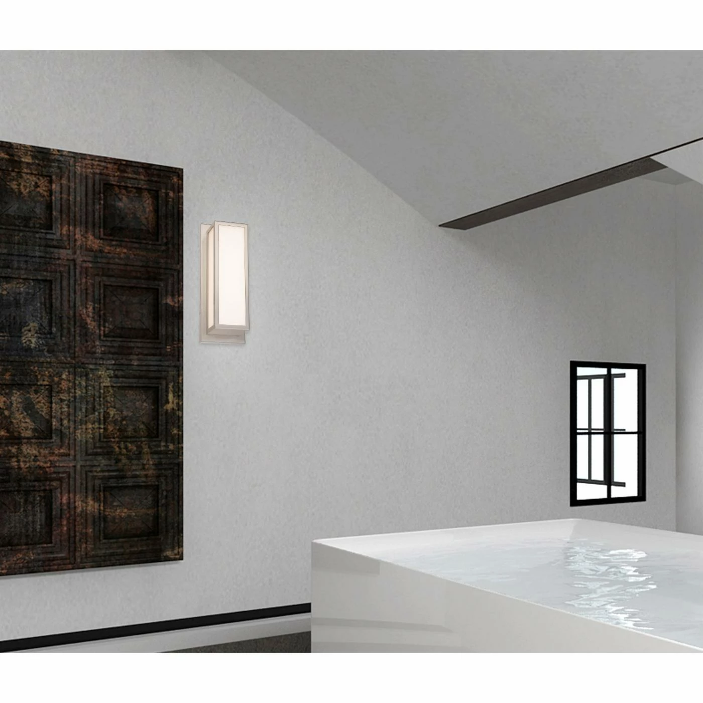 Buy π Modern / Contemporary Livex Lighting Sutter Bathroom Wall Sconce β¨ 5 Buy π Modern / Contemporary Livex Lighting Sutter Bathroom Wall Sconce β¨ - Image 3