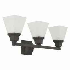 Flash Sale β Livex Lighting Transitional Livex Mission 1033 Vanity Light - 25.5W In. π 14 Flash Sale β Livex Lighting Transitional Livex Mission 1033 Vanity Light - 25.5W In. π -Vaxcel Shop detailLXL839