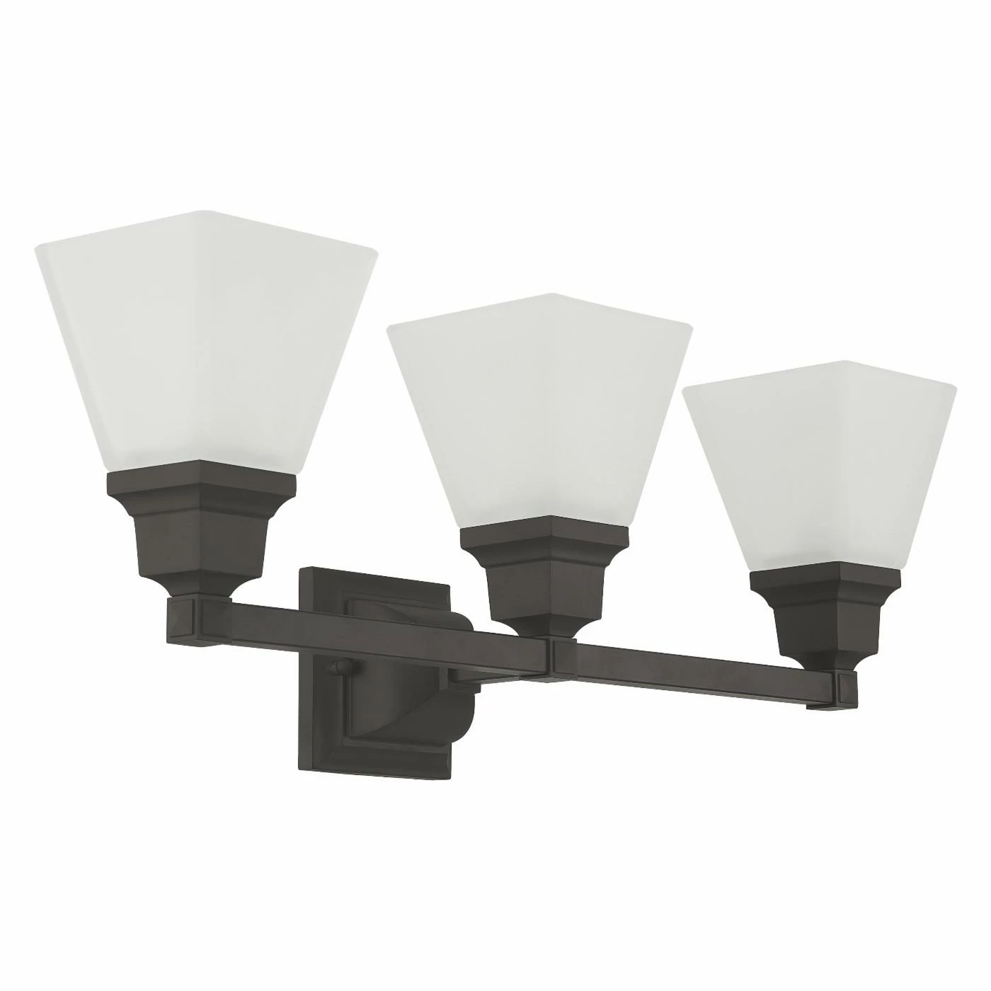 Flash Sale β Livex Lighting Transitional Livex Mission 1033 Vanity Light - 25.5W In. π 5 Flash Sale β Livex Lighting Transitional Livex Mission 1033 Vanity Light - 25.5W In. π - Image 3