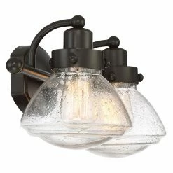 Wholesale ⌛ Transitional Quoizel Scholar SCH8602PN 2 Light Bathroom Vanity Light 🔥 -Vaxcel Shop detailQUO2988