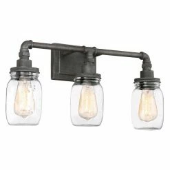 Cheap 🔥 Transitional Quoizel Squire SQR8603RK 3 Light Bathroom Vanity Light 💯 -Vaxcel Shop detailQUO2991