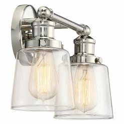 Cheapest 🌟 Transitional Quoizel Union UNI8602PK 2 Light Bathroom Vanity Light ✔️ -Vaxcel Shop detailQUO2996