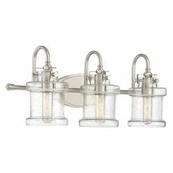 Outlet 🌟 Industrial Quoizel Danbury DNY8603BN Bathroom Vanity Light 🤩 -Vaxcel Shop detailQUO3207