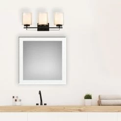 Flash Sale 🛒 Transitional Design House Impala 3 Light Bathroom Vanity Light 😍 -Vaxcel Shop inuseDHIC675