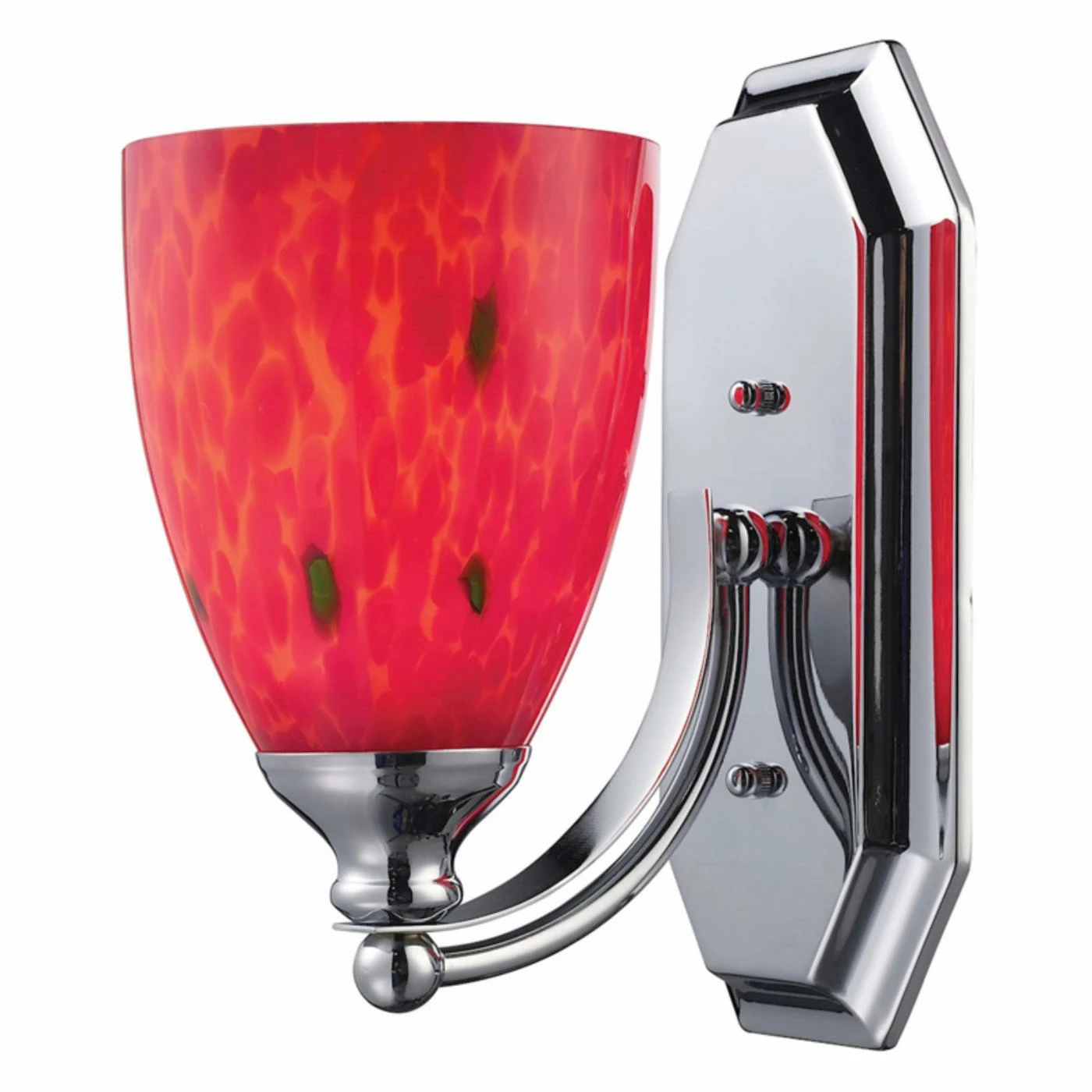Coupon π₯ Transitional Elk Lighting Bath And Spa 570-1 Bathroom Vanity Light With Fire Red Glass π 4 Coupon π₯ Transitional Elk Lighting Bath And Spa 570-1 Bathroom Vanity Light With Fire Red Glass π - Image 2
