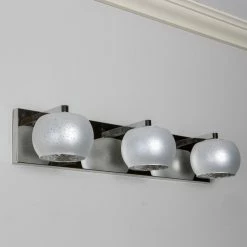 Outlet ✨ Glam Decor Therapy Jennings 3 Light Bathroom Vanity Light 🎁 -Vaxcel Shop inuseJIMC762