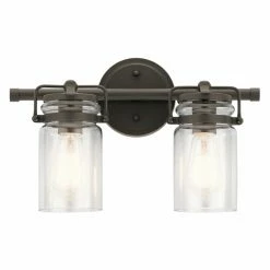 Discount 🔥 Modern / Contemporary Kichler Brinley 45688 Bathroom Vanity Light 😍 -Vaxcel Shop inuseKIC6484