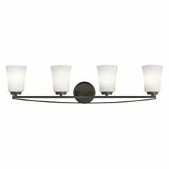 New 🎁 Modern / Contemporary Kichler Tao 45891 Bathroom Vanity Light 🔔 -Vaxcel Shop inuseKIC6508