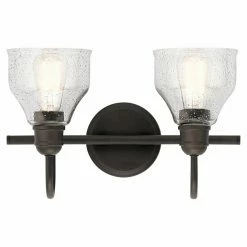Flash Sale 🛒 Transitional Kichler Avery 2 Light Bathroom Vanity Light 👏 -Vaxcel Shop inuseKIC6605