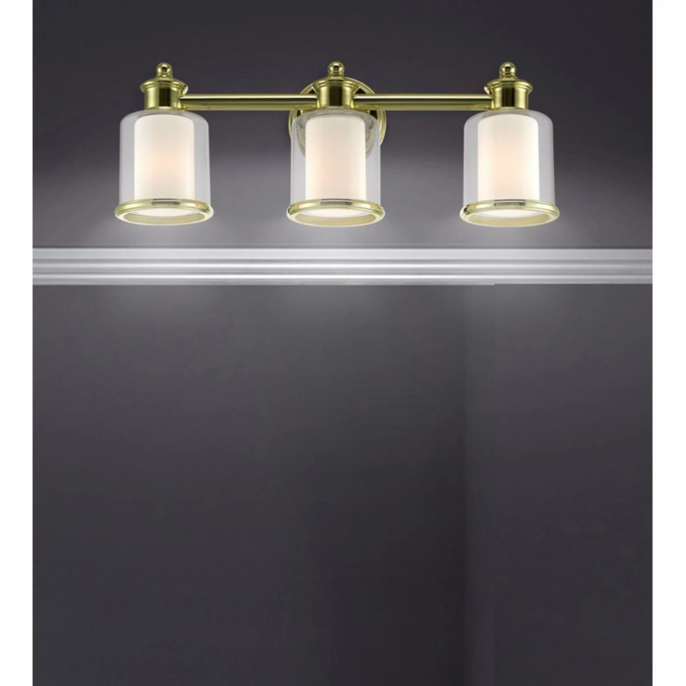 Budget π₯ Traditional Livex Lighting Middlebush 3 Light Bathroom Vanity Light π 4 Budget π₯ Traditional Livex Lighting Middlebush 3 Light Bathroom Vanity Light π - Image 2