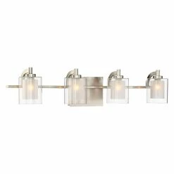 Outlet 😀 Modern / Contemporary Quoizel Kolt KLT8604BNLED Vanity Light 😉 -Vaxcel Shop inuseQUO2870