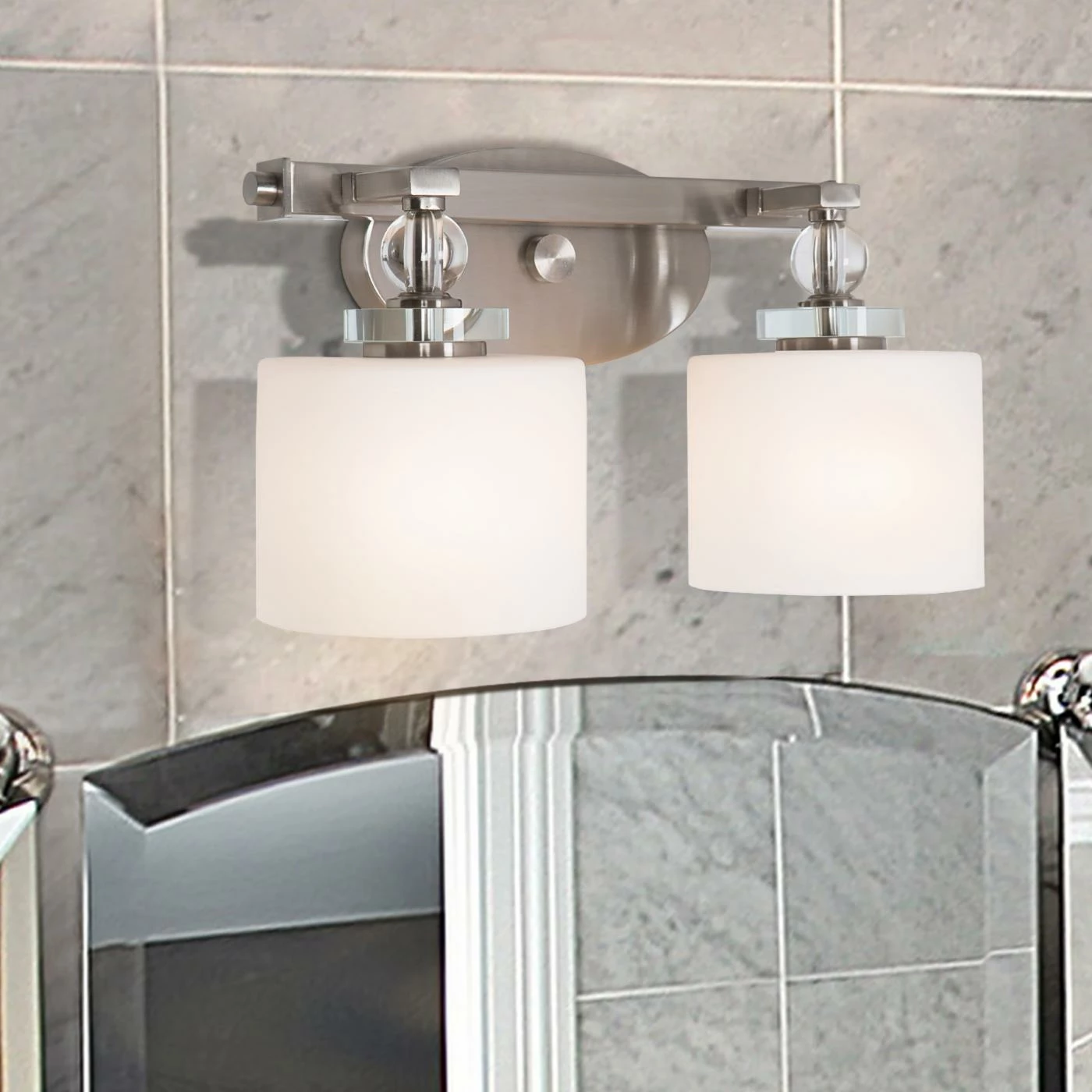 Budget β¨ Transitional Yosemite Home Decor Mitchell Peak 2009-2V Vanity Light π 4 Budget β¨ Transitional Yosemite Home Decor Mitchell Peak 2009-2V Vanity Light π - Image 2