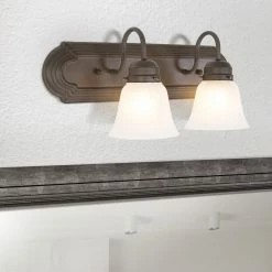 Deals 🧨 Traditional Yosemite Home Decor 4992-2DB Vanity Light ⌛ -Vaxcel Shop inuseYOSE1411