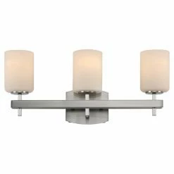 Deals 😍 Modern / Contemporary Trans Globe Lighting 20353 Ridge Rail 3-Light Bathroom Vanity Light 🛒
