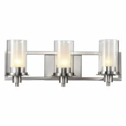 Outlet 🎁 Trans Globe Lighting Transitional Trans Globe 20043 Bath Bar - Brushed Nickel - 22W In. ⌛