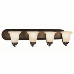 Buy 😀 Transitional Trans Globe Lighting Rusty 3504 Bathroom Vanity Light 🎁