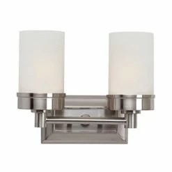 Best reviews of ✔️ Transitional Trans Globe Lighting Fusion 70332 BN Bathroom Vanity Light ⭐