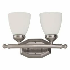 Best Sale 🔔 Trans Globe Lighting Modern / Contemporary Trans Globe 2512 BN Bath Bar - Brushed Nickel - 16W In. 🎉