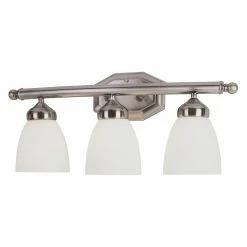 New 👍 Trans Globe Lighting Modern / Contemporary Trans Globe 2513 BN Bath Bar - Brushed Nickel - 22W In. 👏