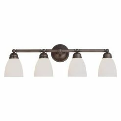 Promo ✔️ Trans Globe Lighting Transitional Trans Globe 3358 ROB Bath Bar - Rubbed Oil Bronze - 30W In. 🎉