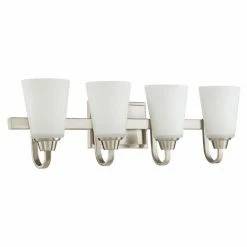 Coupon 🎁 Modern / Contemporary Craftmade Grace 41904 4 Light Vanity Light 😍