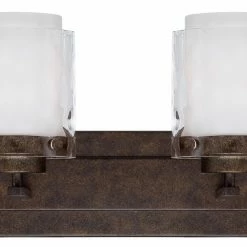 Best deal 🔥 Jeremiah Modern / Contemporary Craftmade Kenswick 35404-PR 4 Light Bathroom Vanity Light ⭐