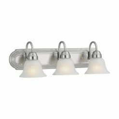 Best reviews of 𧨠Traditional Design House Allante 3 Light Bathroom Vanity Light π