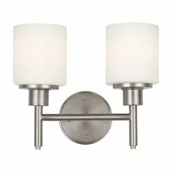 Best Pirce π― Transitional Design House Aubrey 2 Light LED Bathroom Vanity Light β€οΈ