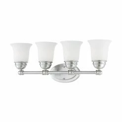 Deals ⭐ Traditional Thomas Lighting Bella 4 Light Bathroom Vanity Light ❤️