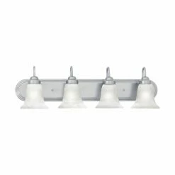 Flash Sale 🌟 Transitional Thomas Lighting Homestead 4 Light Bathroom Vanity Light ⭐