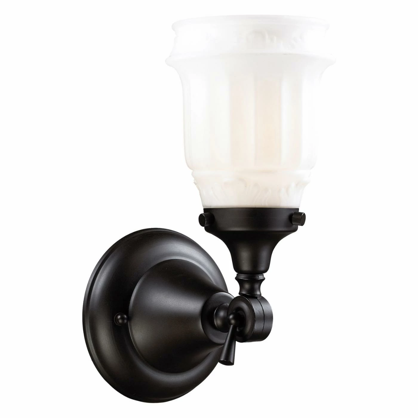 Outlet π₯° Transitional ELK Lighting Quinton Parlor 66211-1 Vanity - 5W In. - Oiled Bronze 𧨠3 Outlet π₯° Transitional ELK Lighting Quinton Parlor 66211-1 Vanity - 5W In. - Oiled Bronze π§¨