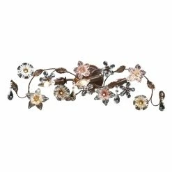Deals 👍 Transitional Elk Lighting Cristallo Fiore 20075-3 3 Light Bathroom Vanity Light 😍