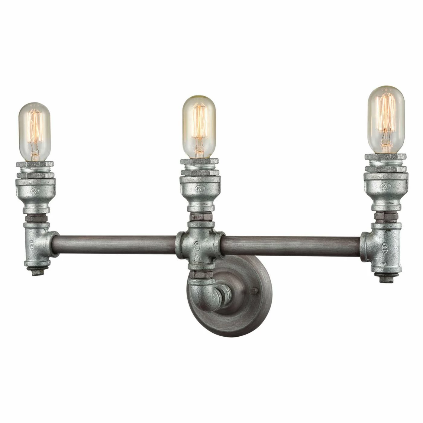 Outlet π Industrial Elk Lighting Cast Iron Pipe 10684 3 3 Light Bathroom Vanity Light β€οΈ 3 Outlet π Industrial Elk Lighting Cast Iron Pipe 10684 3 3 Light Bathroom Vanity Light β€οΈ