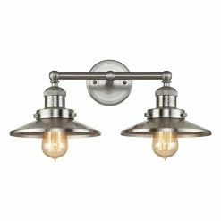 Buy 🛒 Industrial Elk Lighting English Pub 671 2 Light Bathroom Vanity Light 😍