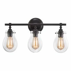 Outlet 🔔 Industrial Elk Lighting Jaelyn 319 3 Light Bathroom Vanity Light ❤️