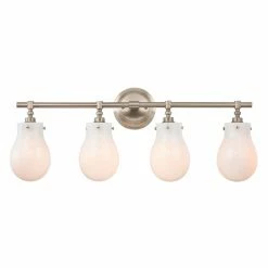 Best Sale ❤️ Industrial Elk Lighting Jaelyn 319 4 Light Bathroom Vanity Light 🥰