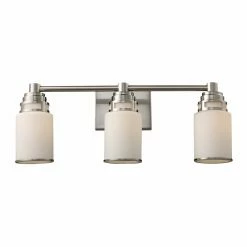 Best reviews of 🧨 Modern / Contemporary ELK Lighting Bryant 3-Light Bathroom Vanity Light 11266/3 - 23W In. 🎁
