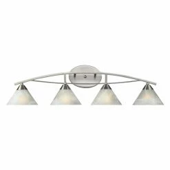 Top 10 ❤️ Transitional ELK Lighting Elysburg 4-Light Bathroom Vanity Light 17024/4 - 36W In. ❤️