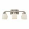 Flash Sale 🔔 Traditional ELK Lighting Northport 3-Light Bathroom Vanity Light 17102/3 - 20W In. Satin Nickel 🥰 -Vaxcel Shop masterELI620