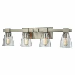 Best reviews of 🎉 Modern / Contemporary ELK Lighting 119 Ensley 4 Light Bathroom Vanity Light 🧨