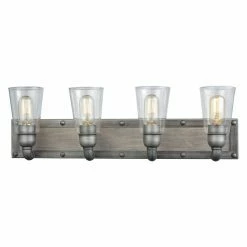Coupon 🛒 Industrial ELK Lighting Platform 14473/4 Bathroom Vanity Light 🎉