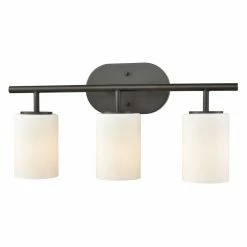 Coupon 🧨 Modern / Contemporary ELK Lighting 571 Pemlico 3 Light Bathroom Vanity Light 🌟