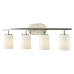 Buy ✨ Modern / Contemporary ELK Lighting 571 Pemlico 4 Light Bathroom Vanity Light 😉