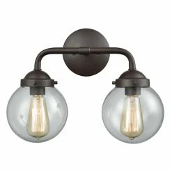 Flash Sale 🥰 Industrial Thomas Lighting Beckett 2 Light Vanity Light 😀